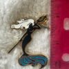 Mermaid with Sirens dangle pin